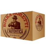Bere blonda Birra Moretti 0,33L Import Italia bax x24 Sticle - imagine 2