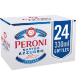 Bere Blonda Peroni Nastro Azzuro Import Italia 0,33L bax x24 Sticle - imagine 2