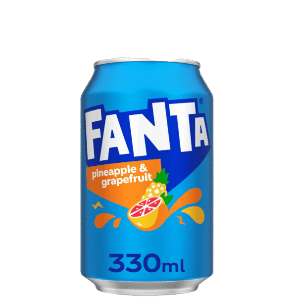 Fanta Pineapple & Grapefruit 0,33L bax x24