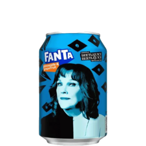 Fanta Pineapple & Grapefruit 0,33L bax x24 Doze Editie Limitata Film Beetlejuice