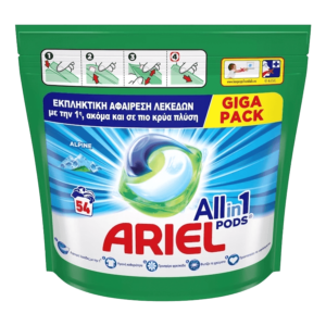 Detergent Ariel All In One 54 Capsule