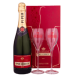 Piper Heidsieck Brut cu 2 Pahare 0,75L