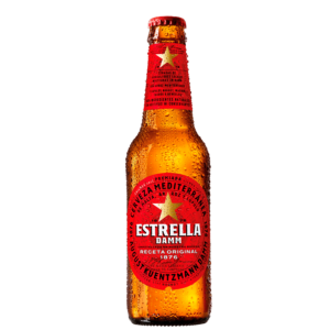Bere Blonda Estrella Damm 0,33L bax x24 Sticle