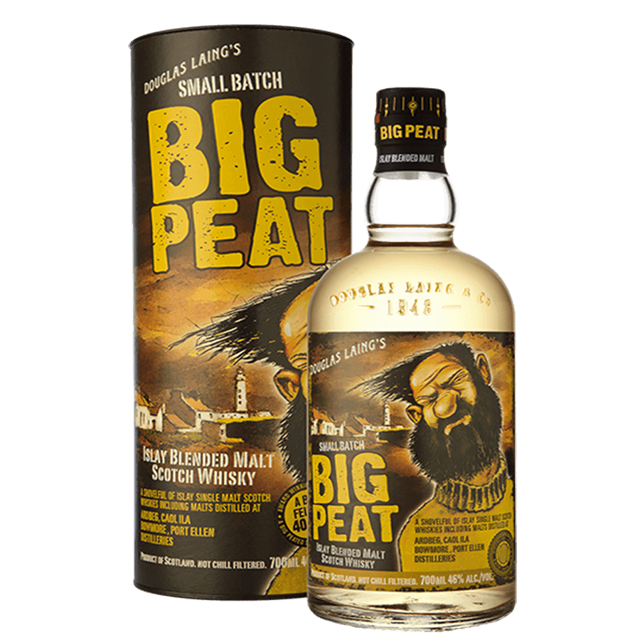 Big Peat 0,7 Big Peat Small Batch 0,7L Giftbox - imagine 1