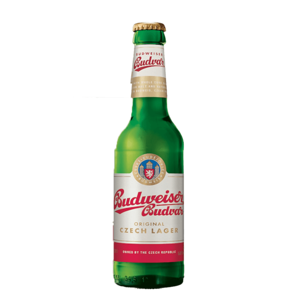 Bere Blonda Budweiser Budvar 0,33L x24 Sticle