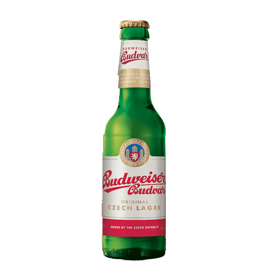 Budweiser Budvar 0,33L Bere Blonda Budweiser Budvar 0,33L x24 Sticle - imagine 1