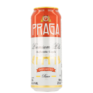 Bere blonda Praga Premium Pils 0,5L x24 Doze