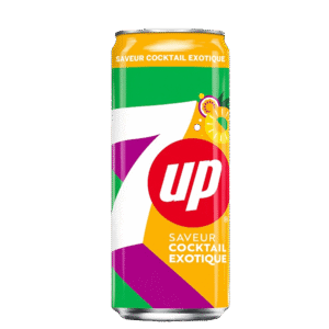 7Up Cocktail Exotic 0,33L x24 Doze (FR)