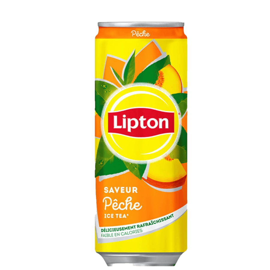 Lipton Ice Tea Peach 0,33L x24 doze (FR) - La-Bax