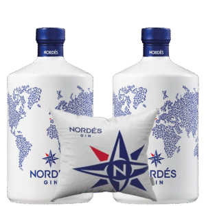Pachet 2x Nordes Gin 0,7L + Perna Cadou