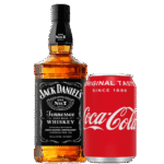 Combo Jack Daniel's 1L + Coca Cola 0,33L x24 Doze