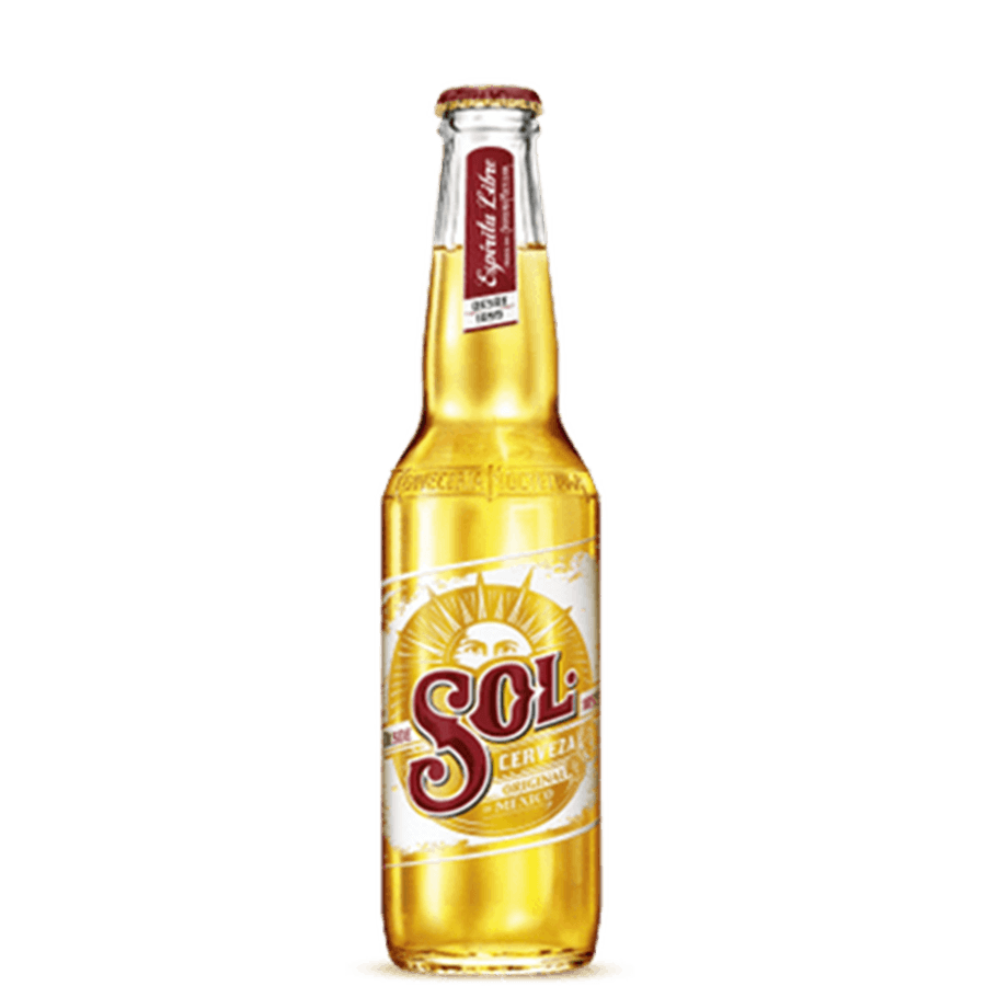 Sol Mexican Beer 0,33L Bere blonda Sol Mexican 0,33L x24 sticle - imagine 1