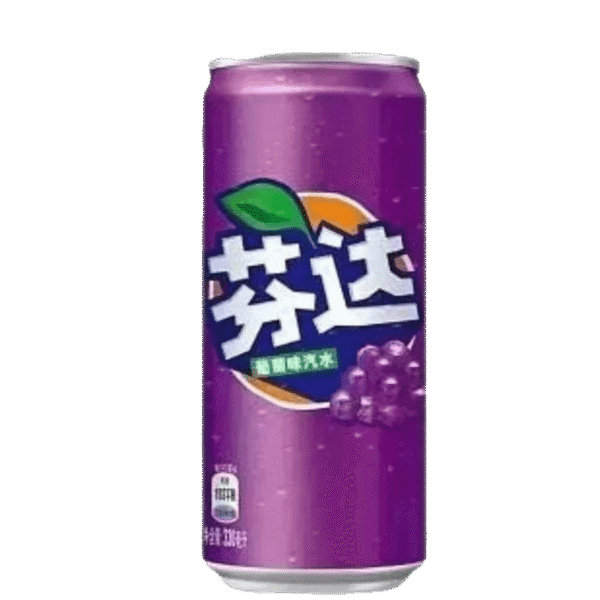 Fanta Grape (China) 0,33L x12 Doze