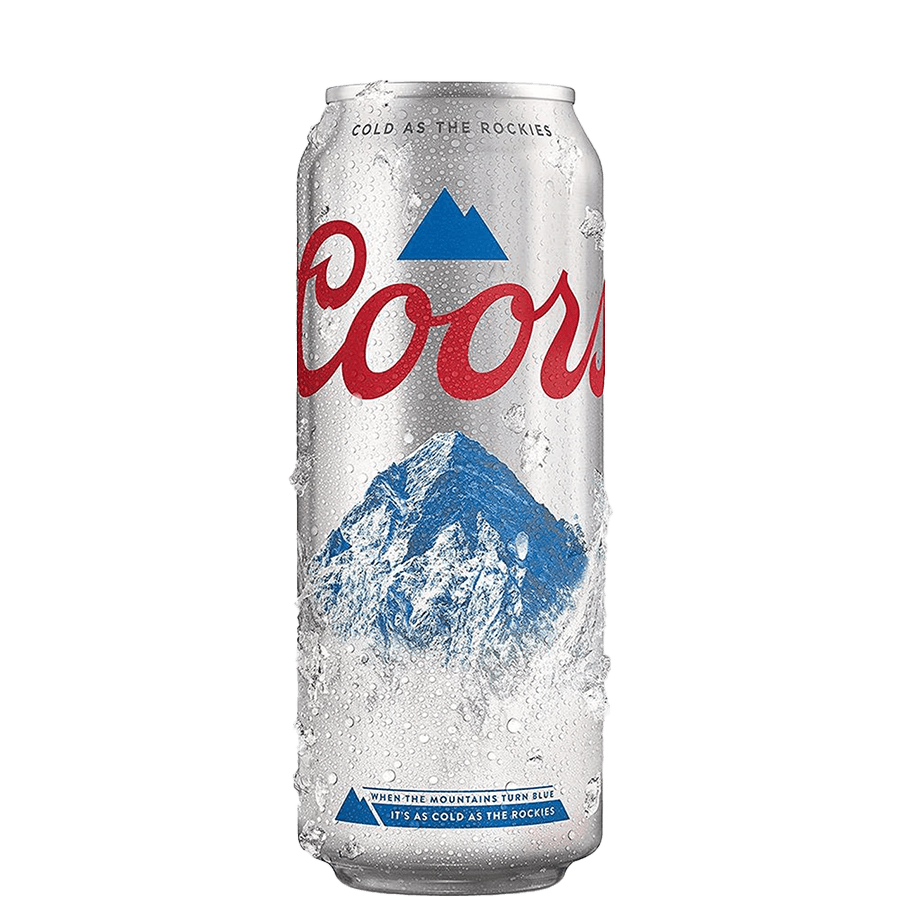 Coors Can Bere Blonda Coors 0,5L x24 Doze - imagine 1