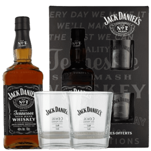 Jack Daniel's 0,7L + 2 Pahare Rocks