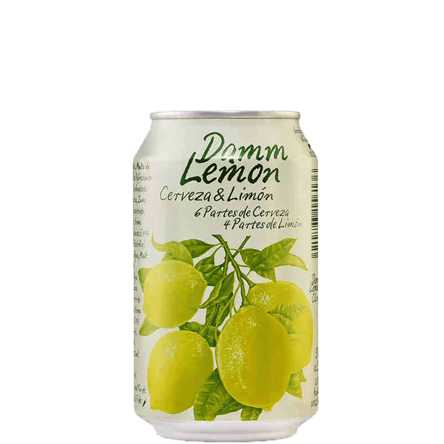 Estrella Damm Lemon 0,33L Can Bere Blonda Estrella Damm Lemon 0,33L x24 Doze - imagine 1